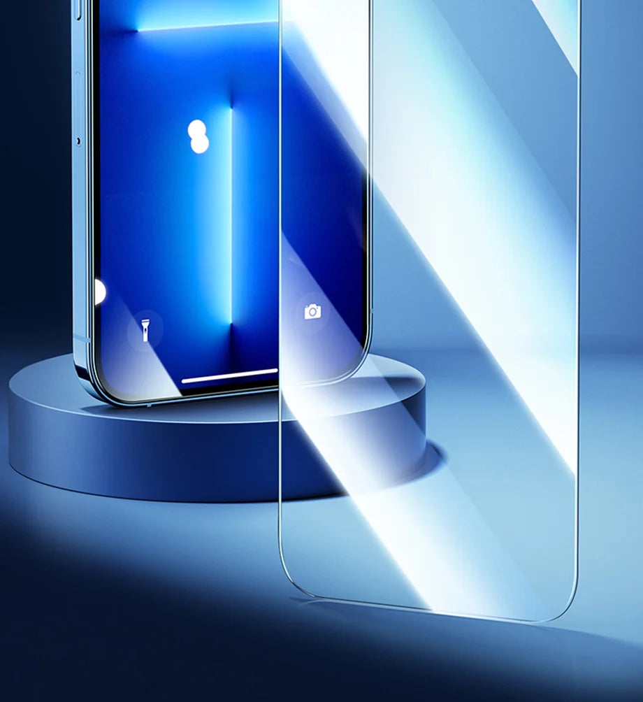 Vetro Temperato per iPhone – Set da 3 Pezzi – Protezione Schermo Anti-Graffio per iPhone 17 16 15 14 13 12 11 X XR XS