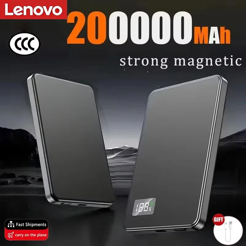 Power Bank Magnetico MagSafe Ultra Slim con Display LED – Ricarica Rapida 120W – iPhone 12 / 13 / 14 / 15 / 16 e Android