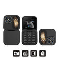 SERVO i17 Mini Telefono Pieghevole Dual SIM 2G – Schermo 1,77”, Bluetooth, Radio FM, Torcia, USB-C