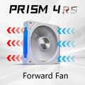 Ventola PC ARGB 120mm Silenziosa – PRISM 4 RS | 4 Pin PWM 800-1600 RPM | Gaming Desktop