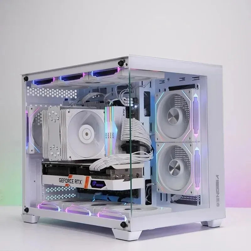 Ventola PC ARGB 120mm Silenziosa – PRISM 4 RS | 4 Pin PWM 800-1600 RPM | Gaming Desktop