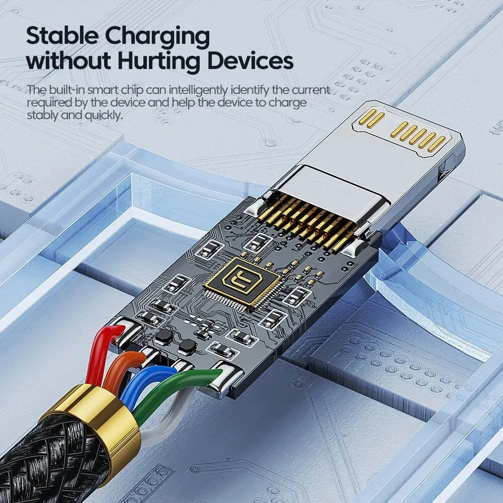 Cavo Toocki USB-C a Lightning PD 20W per iPhone 15 14 13 12 11 Pro XS 8 – Ricarica Rapida e Trasferimento Dati