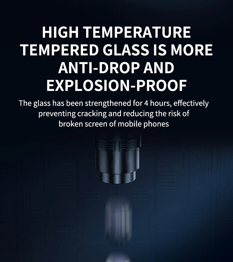 Vetro Temperato per iPhone – Set da 3 Pezzi – Protezione Schermo Anti-Graffio per iPhone 17 16 15 14 13 12 11 X XR XS