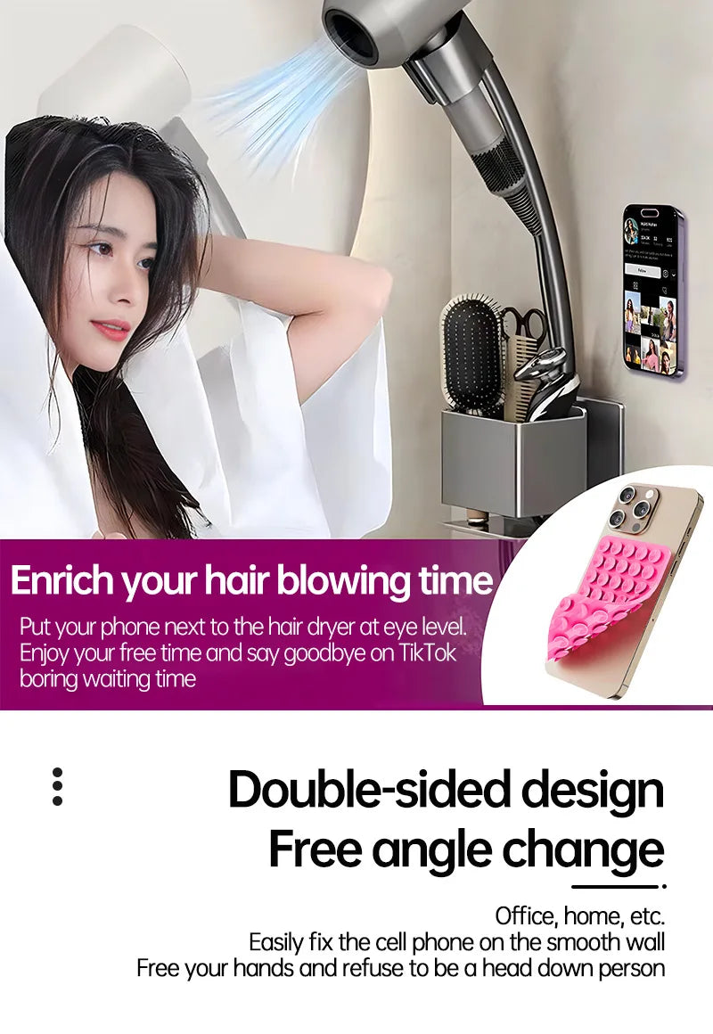 Supporto Adesivo in Silicone a Ventosa per Smartphone – Selfie, Video e Parete | 1 o 3 Pezzi