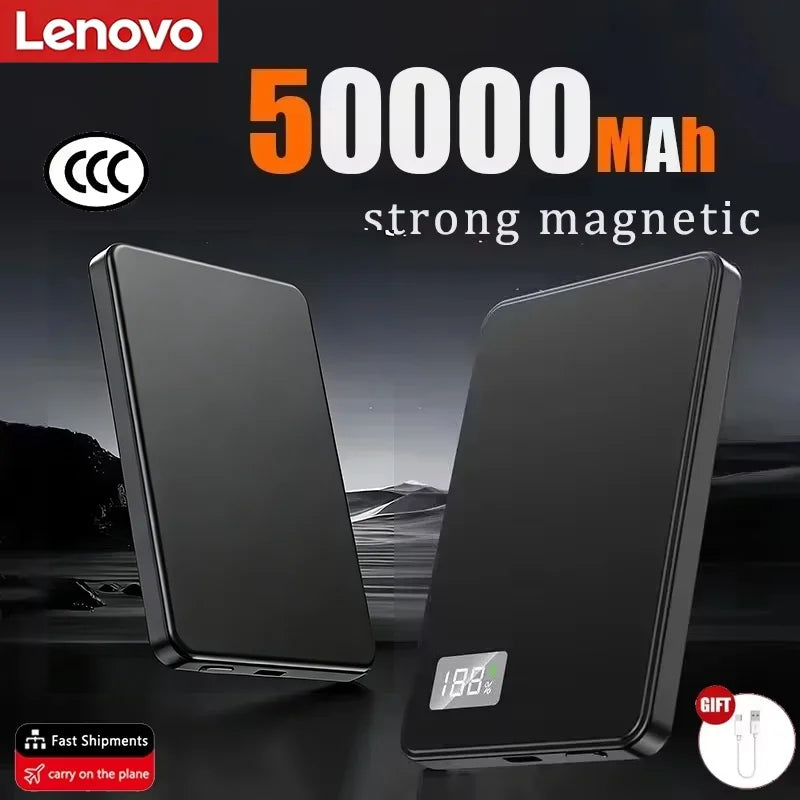 Power Bank Magnetico MagSafe Ultra Slim con Display LED – Ricarica Rapida 120W – iPhone 12 / 13 / 14 / 15 / 16 e Android