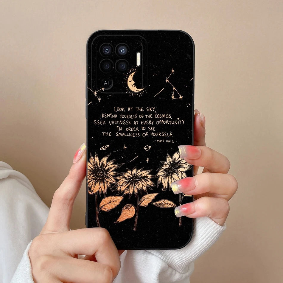 Cover in Silicone Liquido per OPPO Reno 5 / 5F / 5 Lite / 5Z / 5K – Design Carino, Protezione Totale