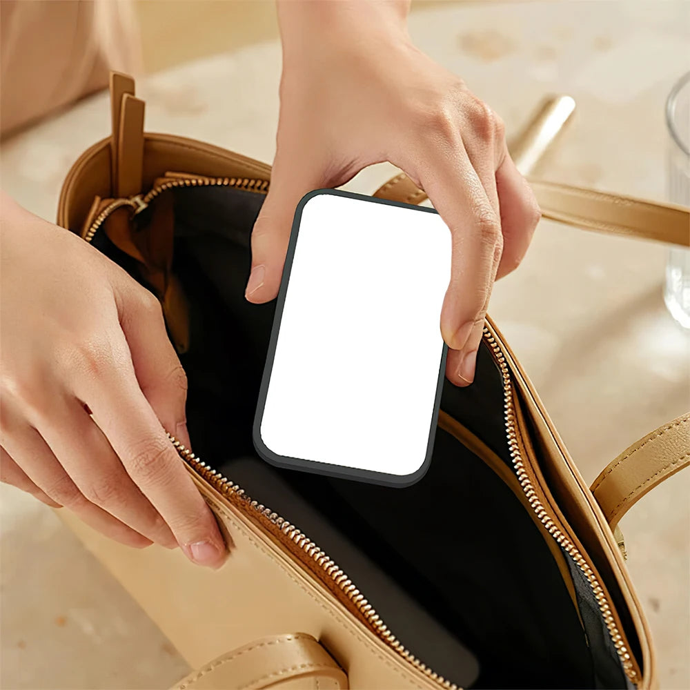 Mini Luce Fill Light LED Ricaricabile – 3 Modalità di Luminosità – Selfie, Fotografia e Videoconferenza per Smartphone e PC