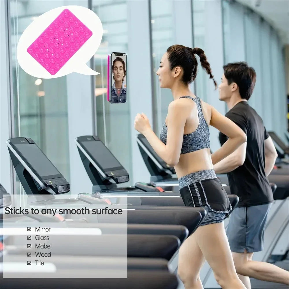 Supporto Adesivo in Silicone a Ventosa per Smartphone – Selfie, Video e Parete | 1 o 3 Pezzi